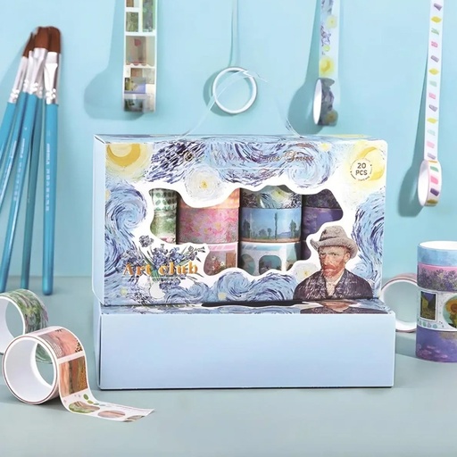 SCOTCH WASHI TAPE VAN GOGH BMK 727-10