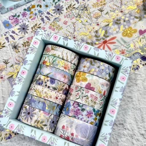 SCOTCH WASHI TAPE FLEUR 12P BMK 727-16