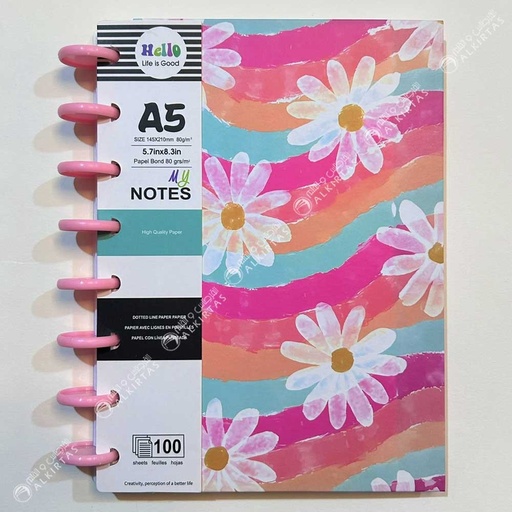 NOTEBOOK RED FLAG A DISQUE BMK GQA5