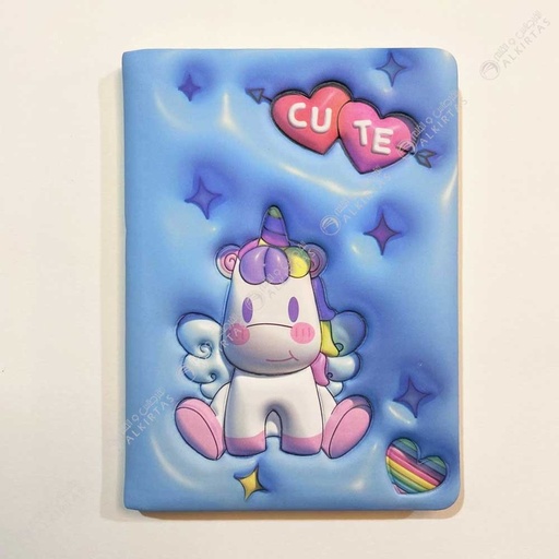NOTEBOOK RED FLAG PUFFY BMK JY320