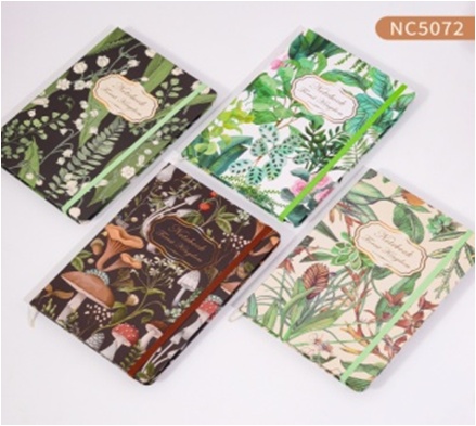 NOTEBOOK RED FLAG ELASTIC A5 BMK 21614-51
