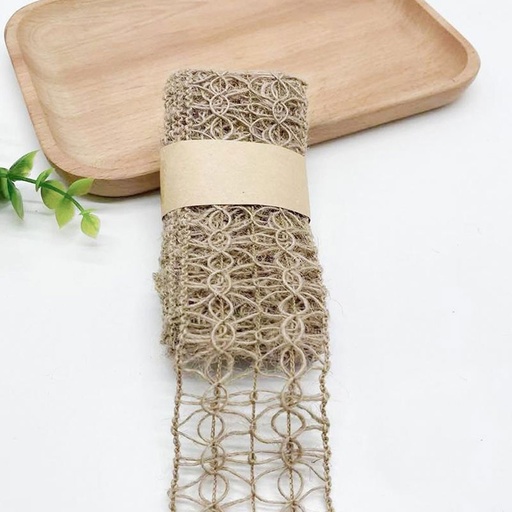 CRAFT RUBAN EN FIL DE JUTE MOTIF P2 BMK 564-3