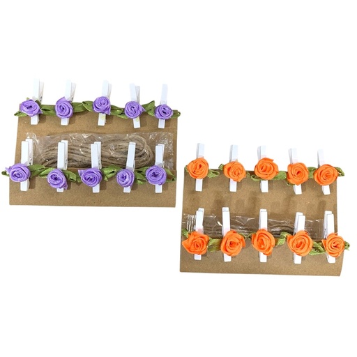 PINCE A LINGE FLEURS P10 BMK 564-29