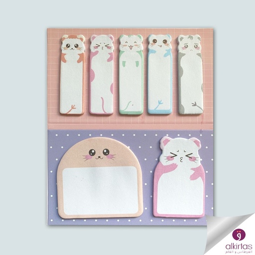 STICK NOTES BMK FANTAISIE 2+5 4D BMK 727-5