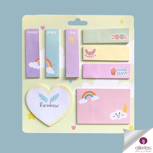STICK NOTES BMK FANTAISIE 2+6 4D BMK 727-7