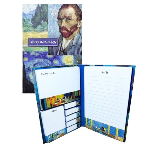 STICK NOTES BMK BOITE VAN GOGH 4D BMK 727-9