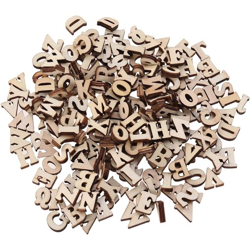 CRAFT ALPHABET EN BOIS 26P  BMK 1025-14