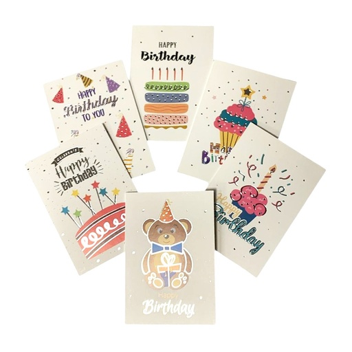CARTE VOEUX ANNIVERSAIRE PM BMK 1087-3