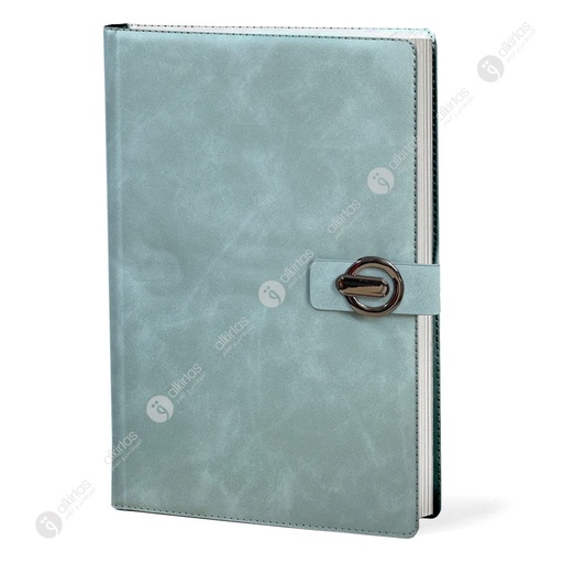 NOTEBOOK FENG SIMILI CUIR MAGNETIQUE ROND BMK 1089-11